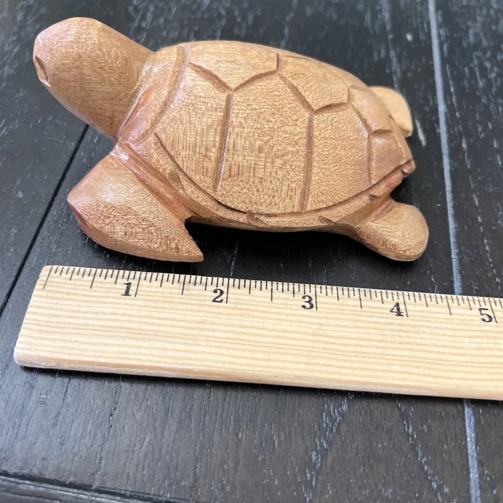 Wood Carved Turtle 5